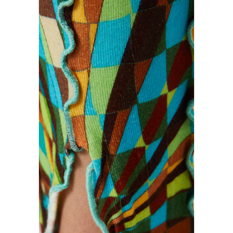 SIEDRES - Mult Printed Pants in Knit