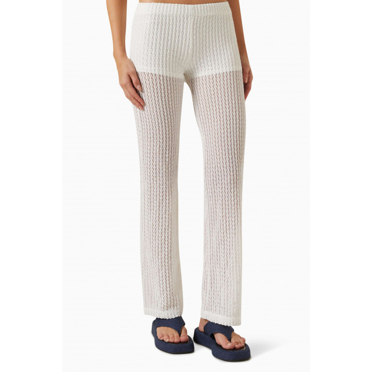 SIEDRES - Sely Textured Pants in Polyester