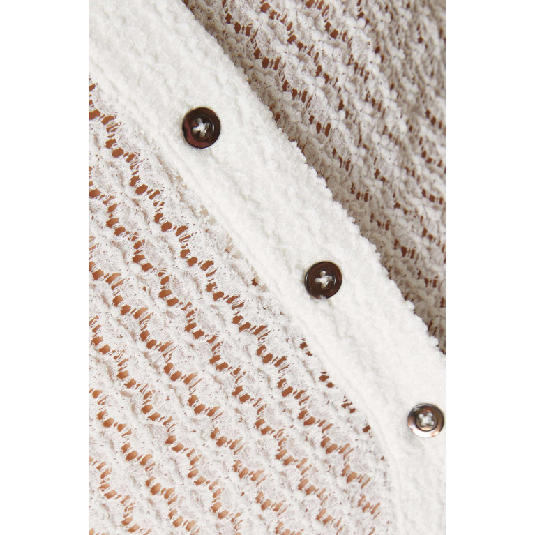SIEDRES - Lenda Textured Halterneck Top in Polyester