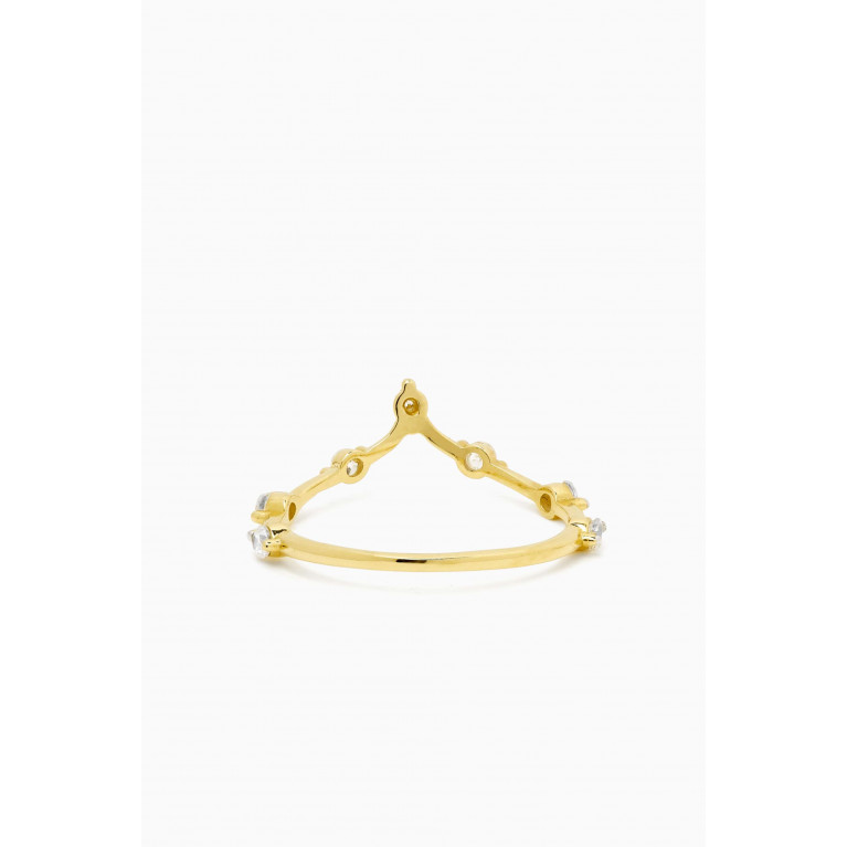 MER"S - My Secret Ring in 24kt Gold-plated Sterling Silver
