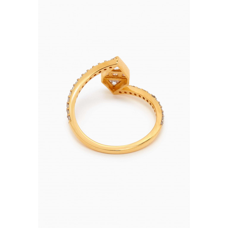 MER"S - All I Need Ring in 24kt Gold-plated Sterling Silver