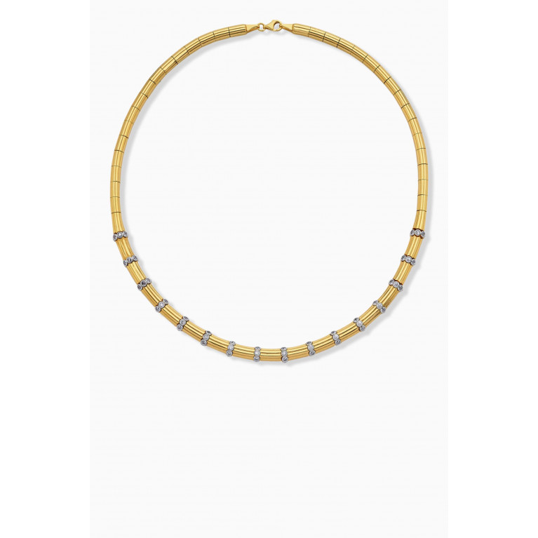 MER"S - Begin Again Necklace in 24kt Gold-plated Sterling Silver