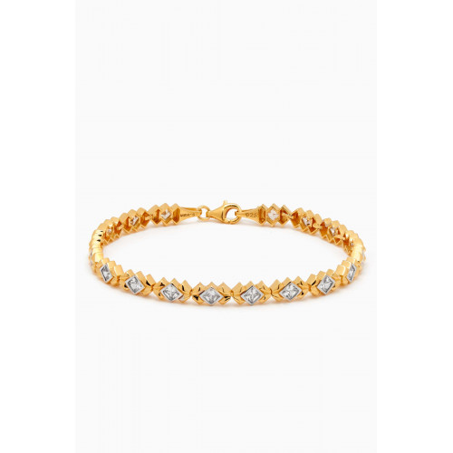 MER"S - First Date Bracelet in 24kt Gold-plated Sterling Silver