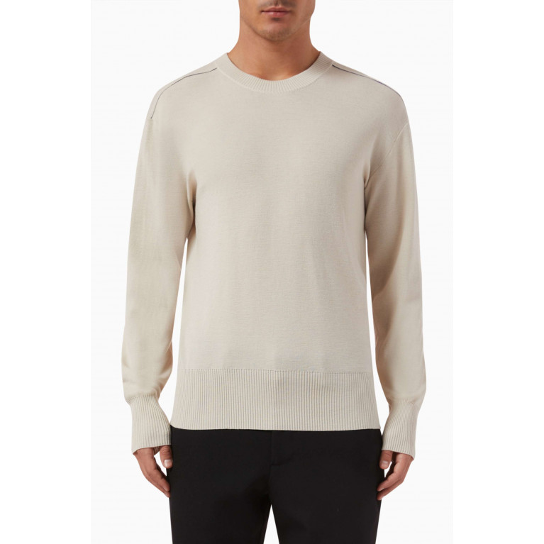 Burberry - Knitted Sweater in Wool