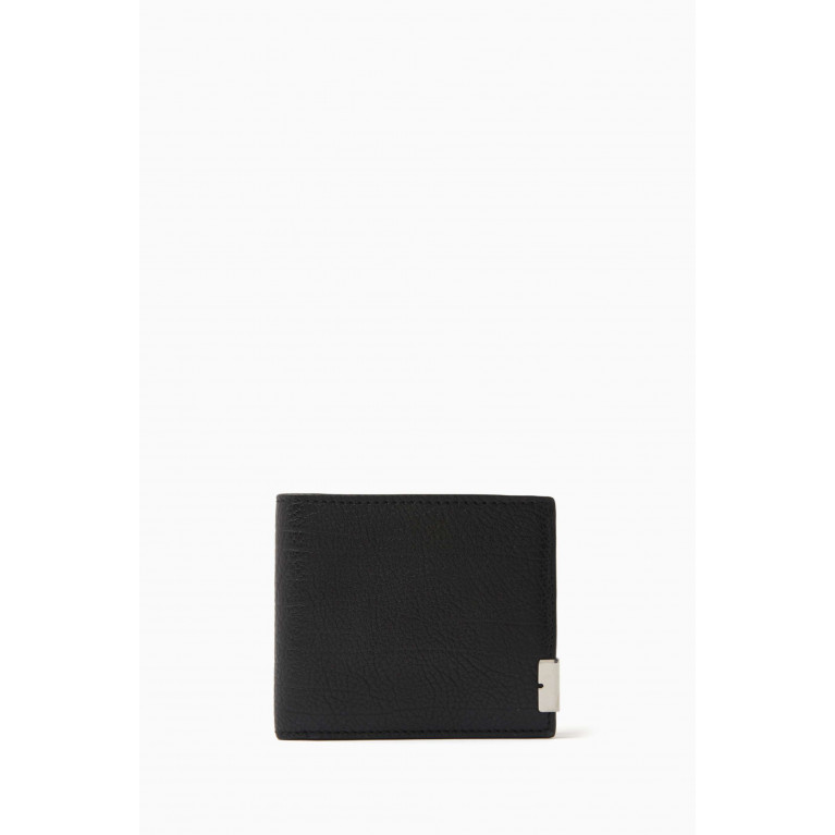 Burberry - B Cut Bifold Wallet in Calf Leather