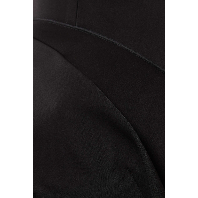 Acler - Gowrie Midi Dress in Scuba-fabric Black