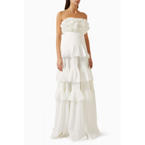Acler - Ascot Tiered Maxi Dress