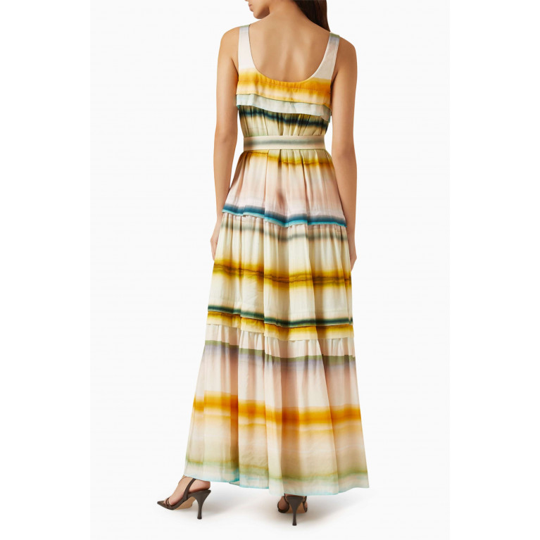 Acler - Lomond Maxi Dress in Linen & Viscose