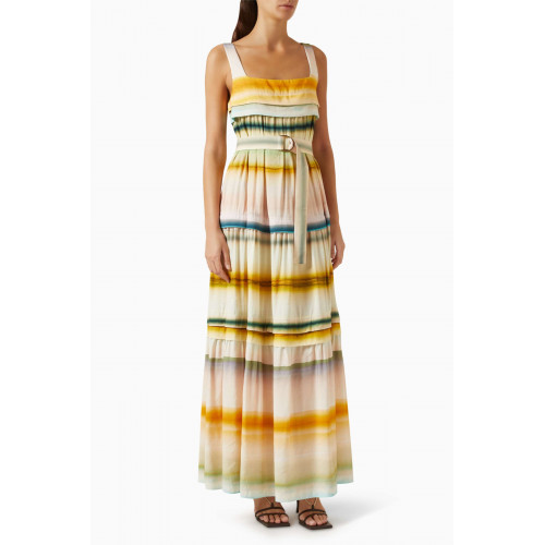 Acler - Lomond Maxi Dress in Linen & Viscose