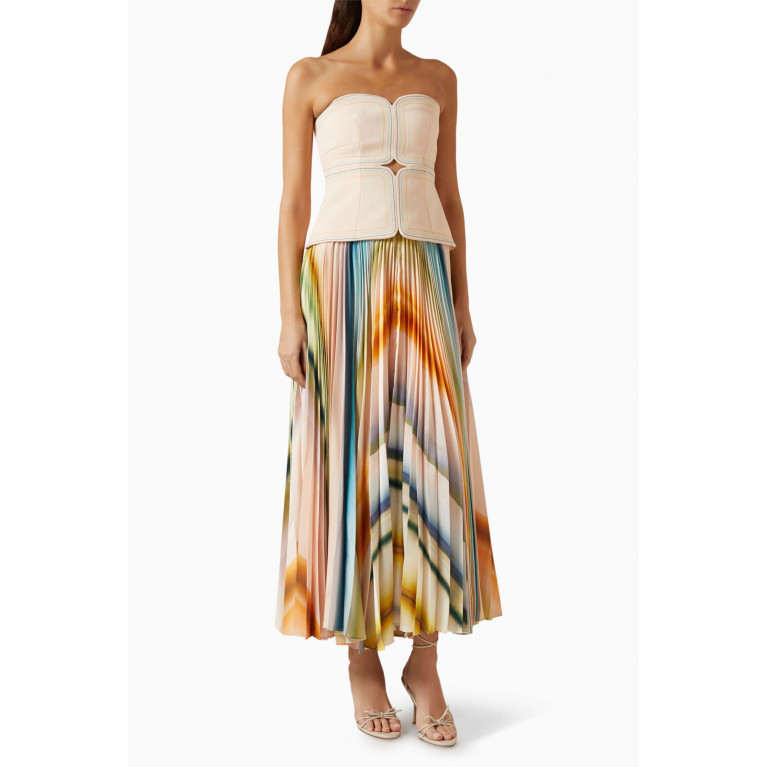 Acler - Avonlea Midi Dress Multicolour