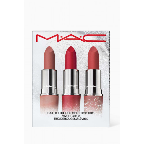MAC Cosmetics - Hail To The Chic! Lipstick Trio, 49% Savings