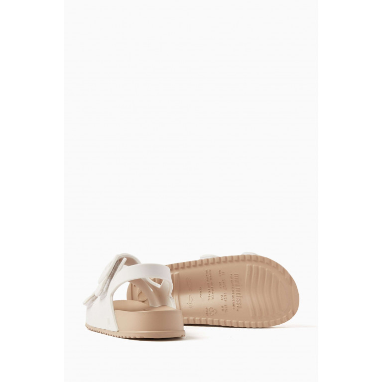 Mini Melissa - Cozy Sandals in Melflex® PVC Neutral