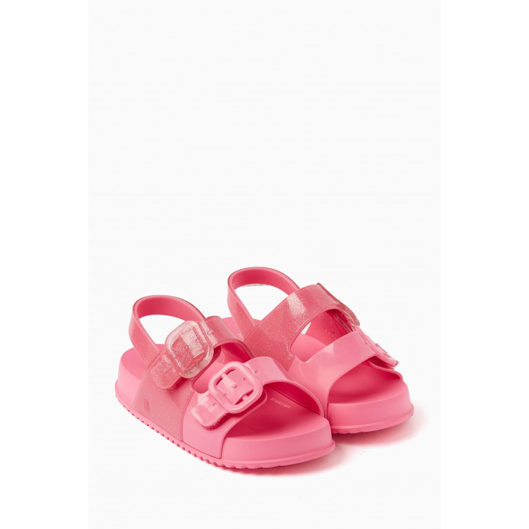 Mini Melissa - Cozy Sandals in Melflex® PVC Pink