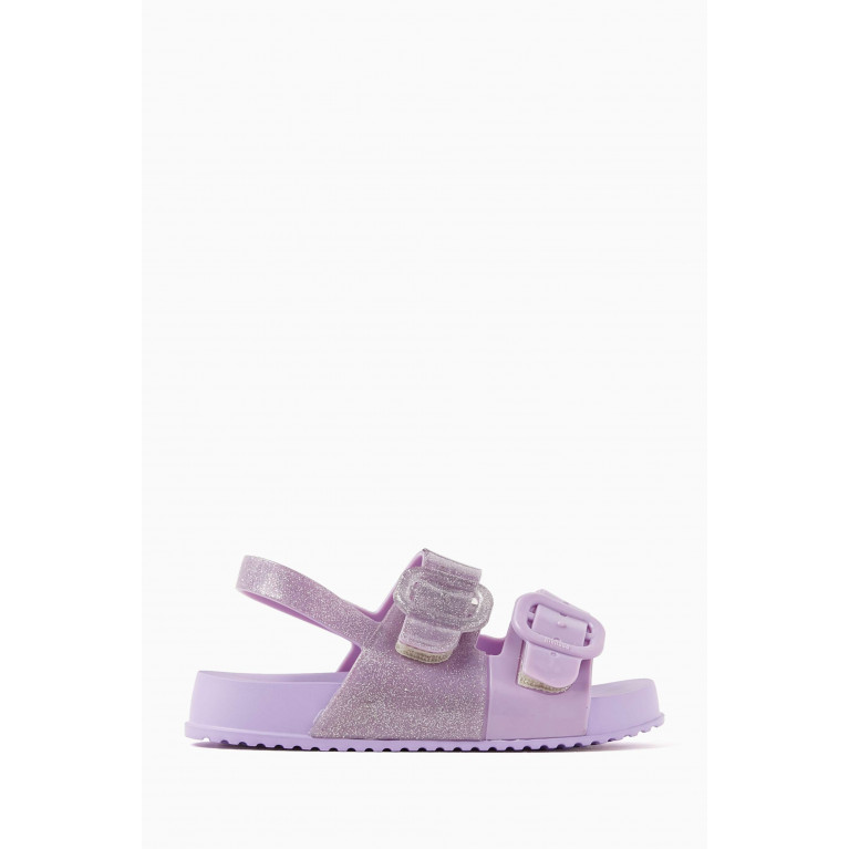 Mini Melissa - Cozy Sandals in Melflex® PVC Purple