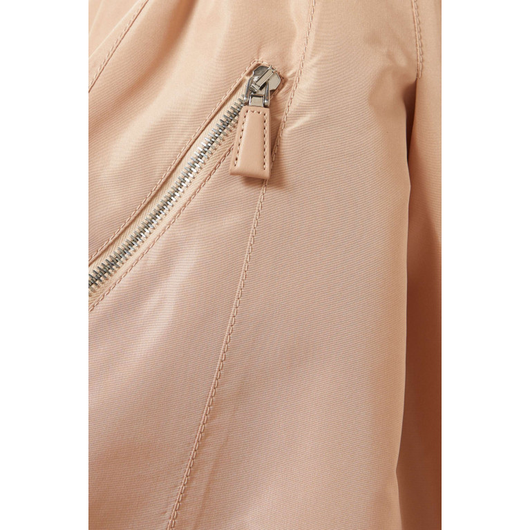 Prada - Classic Collar Midi Dress in Re-nylon