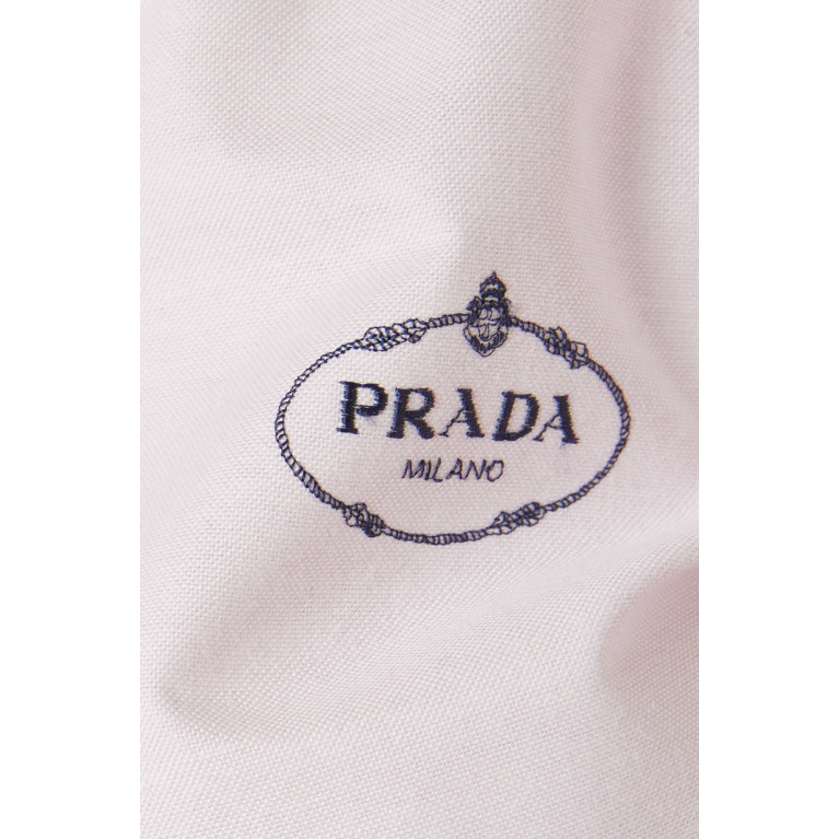 Prada - Chest Logo-print Oversized Shirt in Cotton