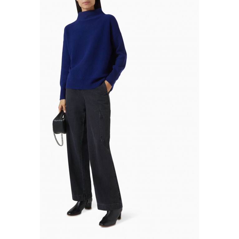 Vince - Funnel-neck Sweater in Cashmere