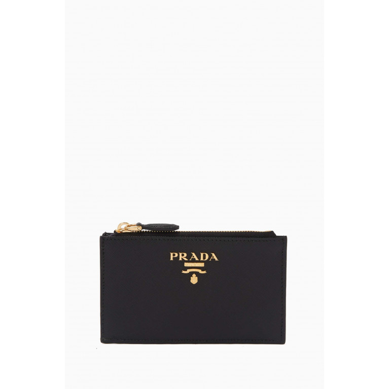 Prada - Long Card Holder in Saffiano Leather