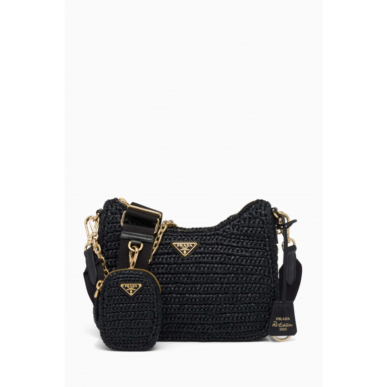 Prada - SMALL SHOULDER BAG I | 216752176 Black