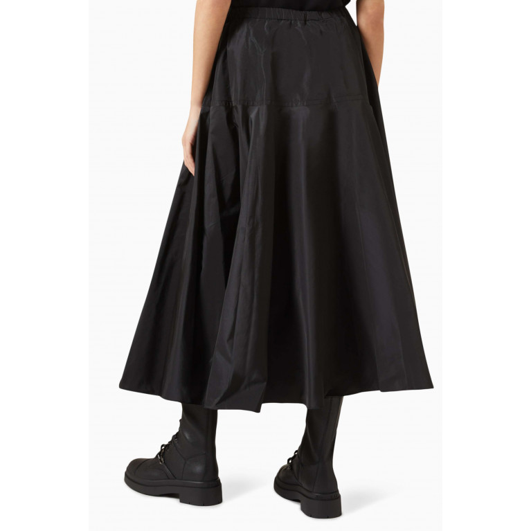 Patou - Flared Maxi Skirt in Recycled Faille
