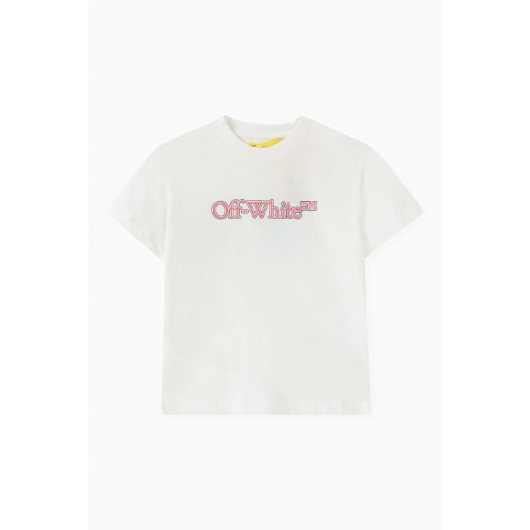 Off-White - Big Bookish T-shirt in Cotton White