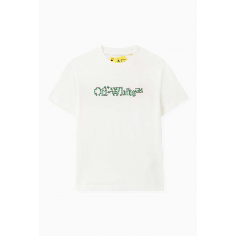 Off-White - Logo T-shirt in Cotton-jersey White