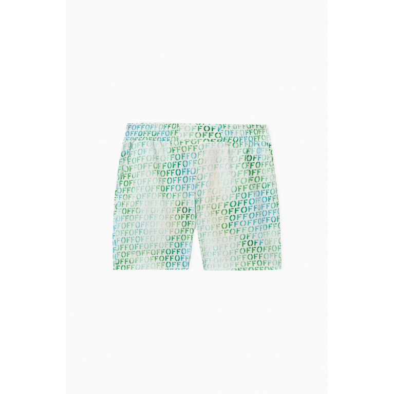 Off-White - Off Stamp Logo Shorts in Cotton
