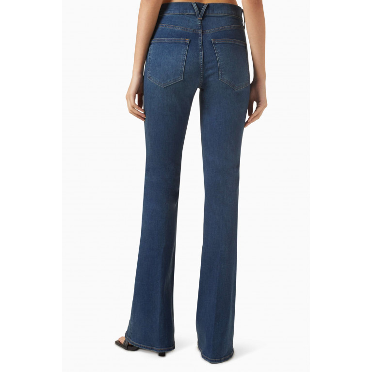 Veronica Beard - Beverly High-rise Flared Jeans in Denim
