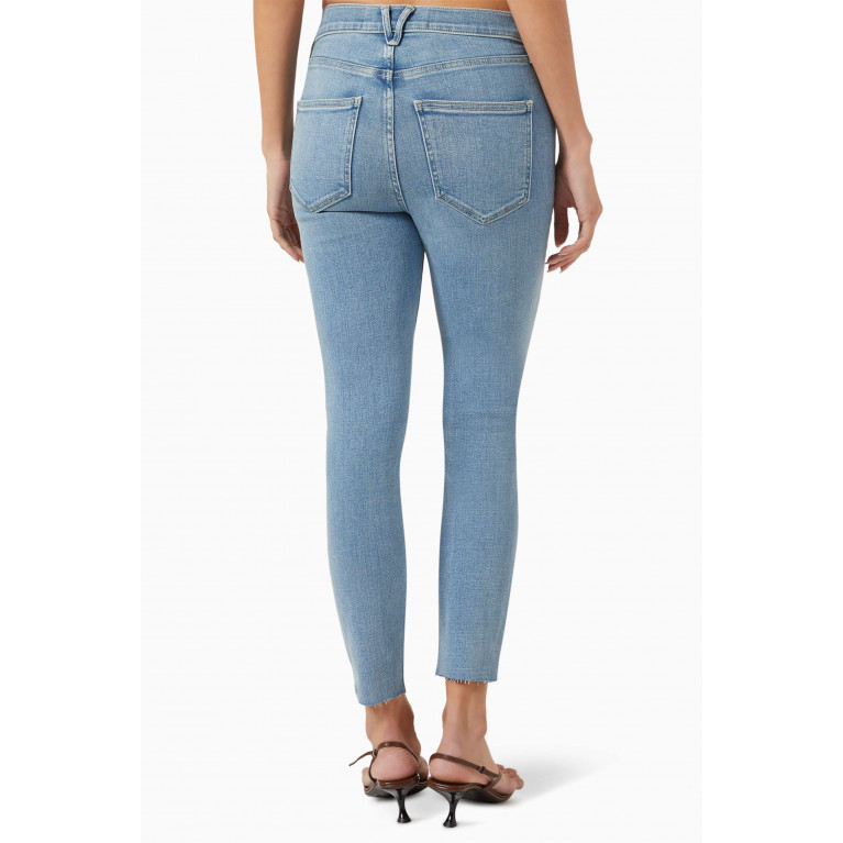 Veronica Beard - Debbie High-rise Slim-fit Jeans in Denim