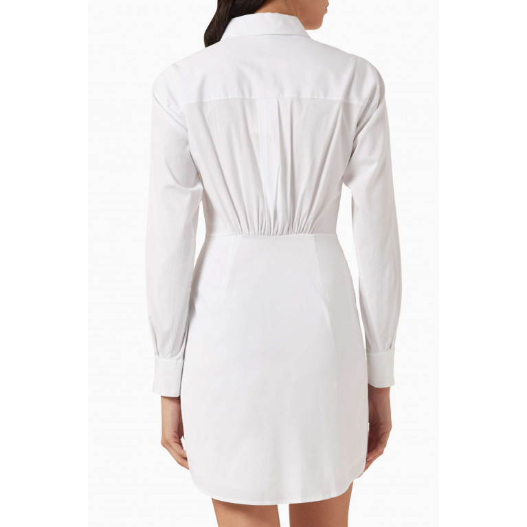 Veronica Beard - Rae Mini Dress in Cotton White