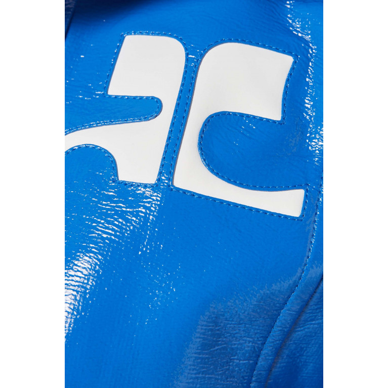 Courreges - Reedition Jacket in Vinyl Blue