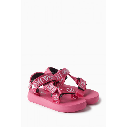 Off-White - Bookish Logo Band Sandals