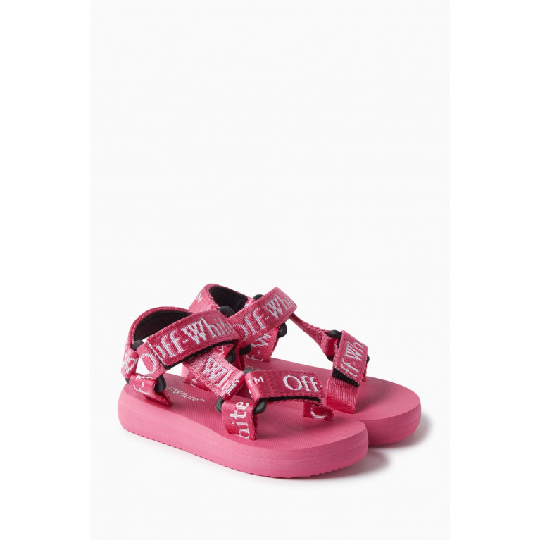 Off-White - Bookish Logo Band Sandals