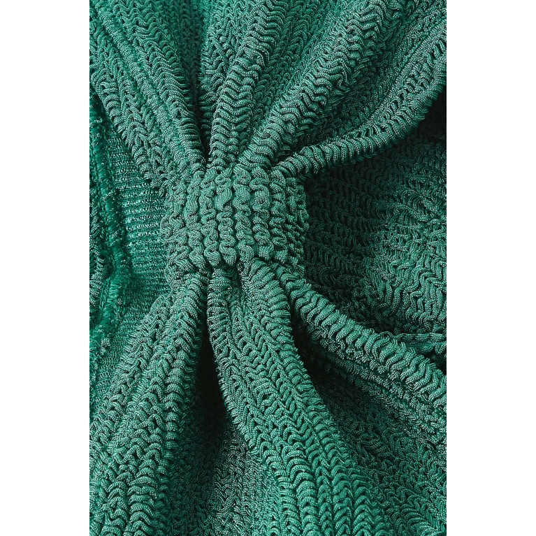 Hunza G - Bonnie Bikini Set in Crinkle™ Fabric Green