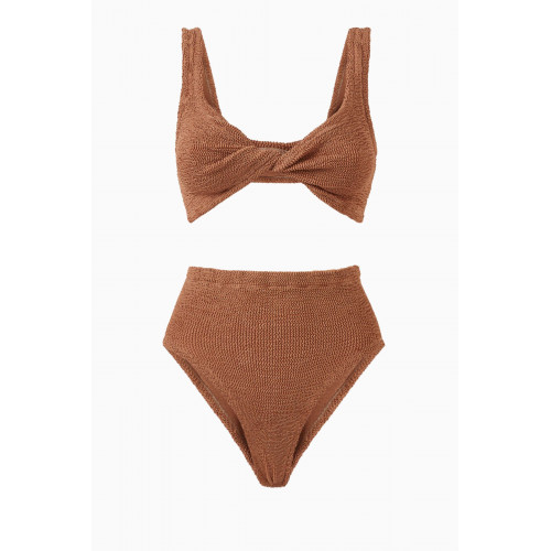 Hunza G - Jamie Bikini Set in Crinkle™ Fabric