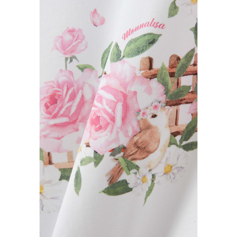 Monnalisa - Roses Blanket in Jersey