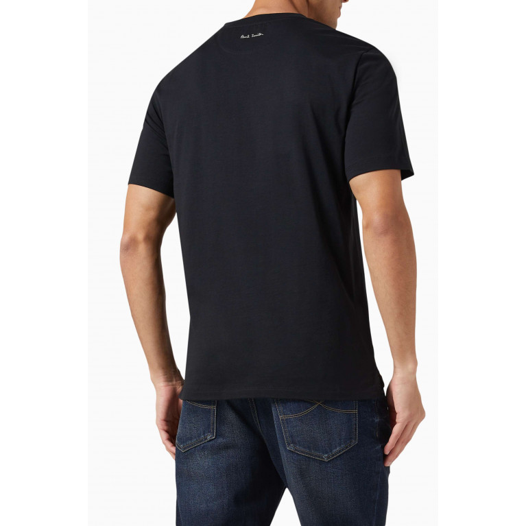 Paul Smith - Graphic Logo T-shirt in Organic Cotton Jersey