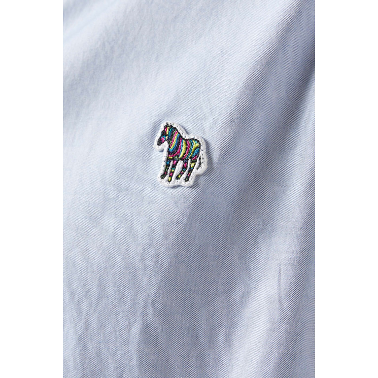 PS Paul Smith - Zebra Logo Shirt in Organic Cotton