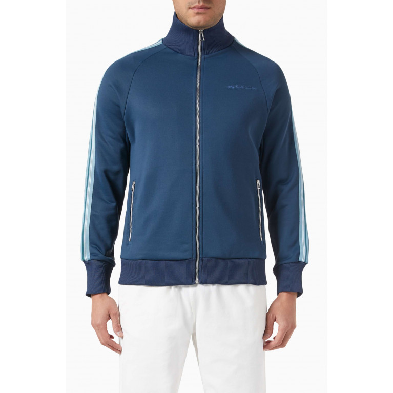 PS Paul Smith - Zip-Up Track Jacket in Cotton Blend