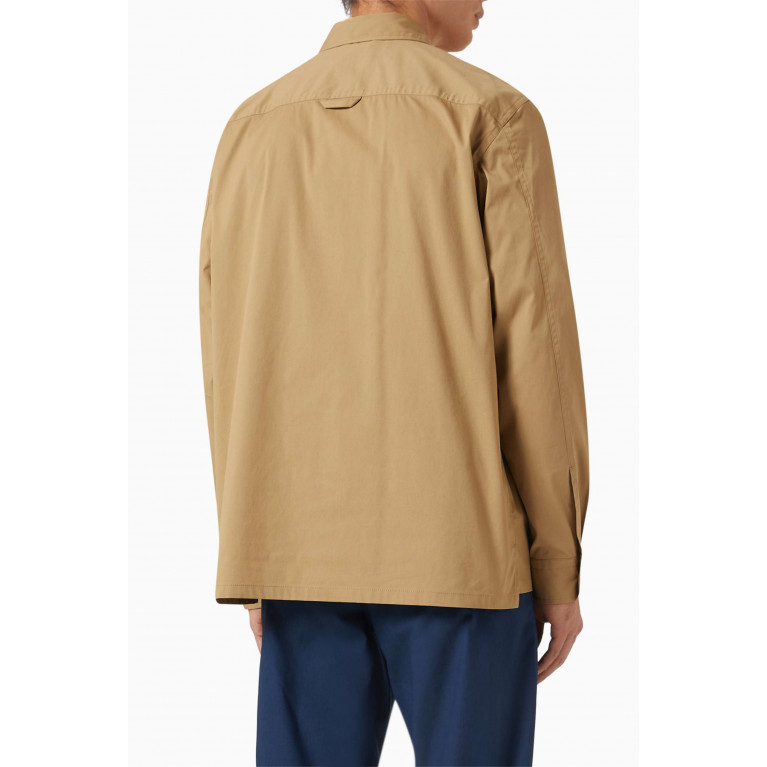 PS Paul Smith - Patch Pocket Shirt Jacket in Cotton-Twill