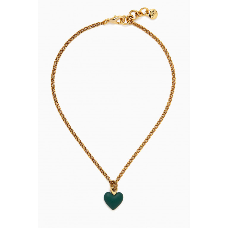 Mon Reve - Ruu Pendant Necklace in Gold-plated Brass