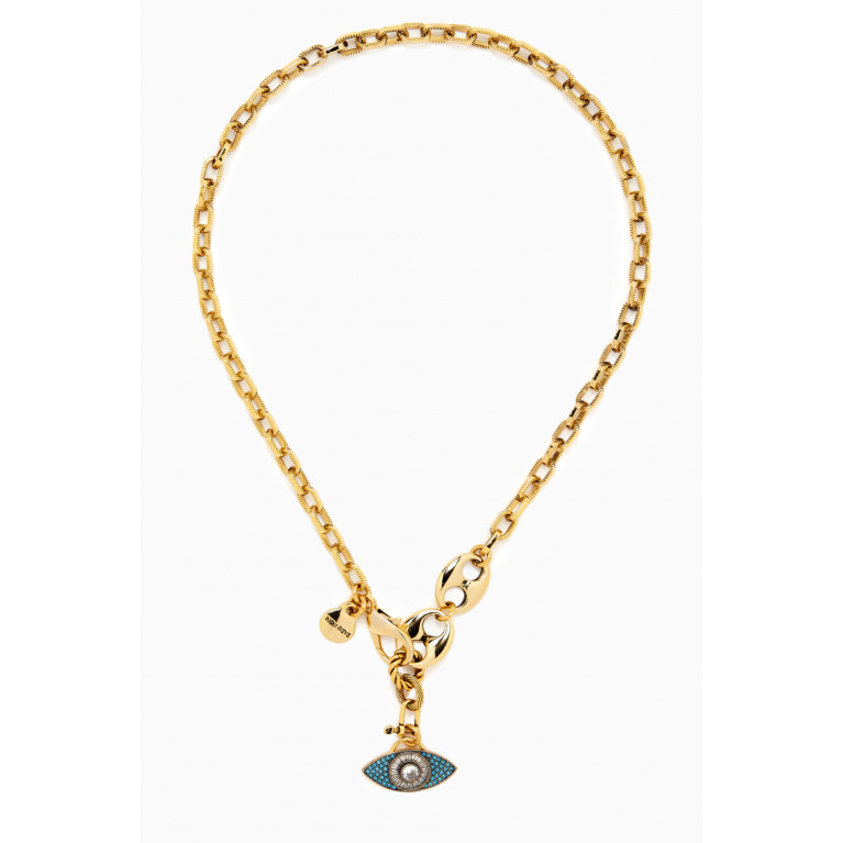 Mon Reve - Lucky Lover Necklace in Gold-plated Brass