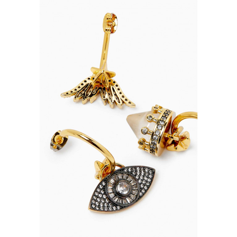 Mon Reve - Marin Earrings in Gold-plated Brass