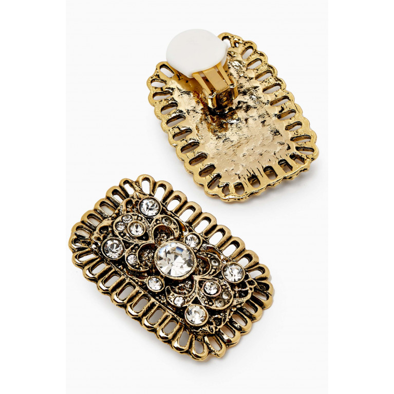 Mon Reve - Fairy Earrings in Gold-plated Brass