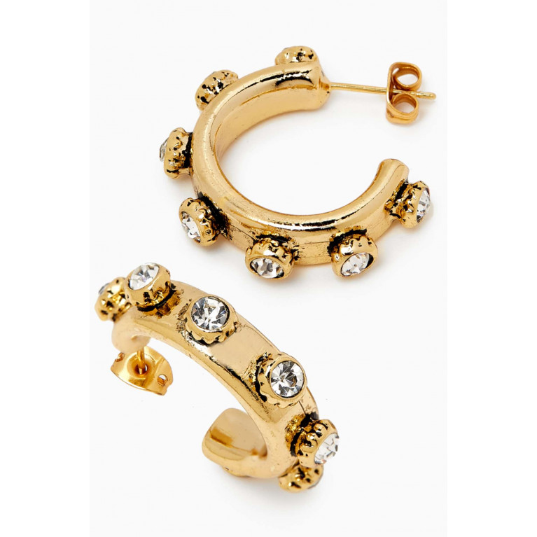 Mon Reve - Victoria Hoop Earrings in Gold-plated