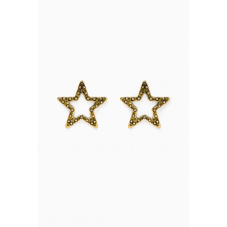 Mon Reve - Melange Earrings in Gold-plated Brass
