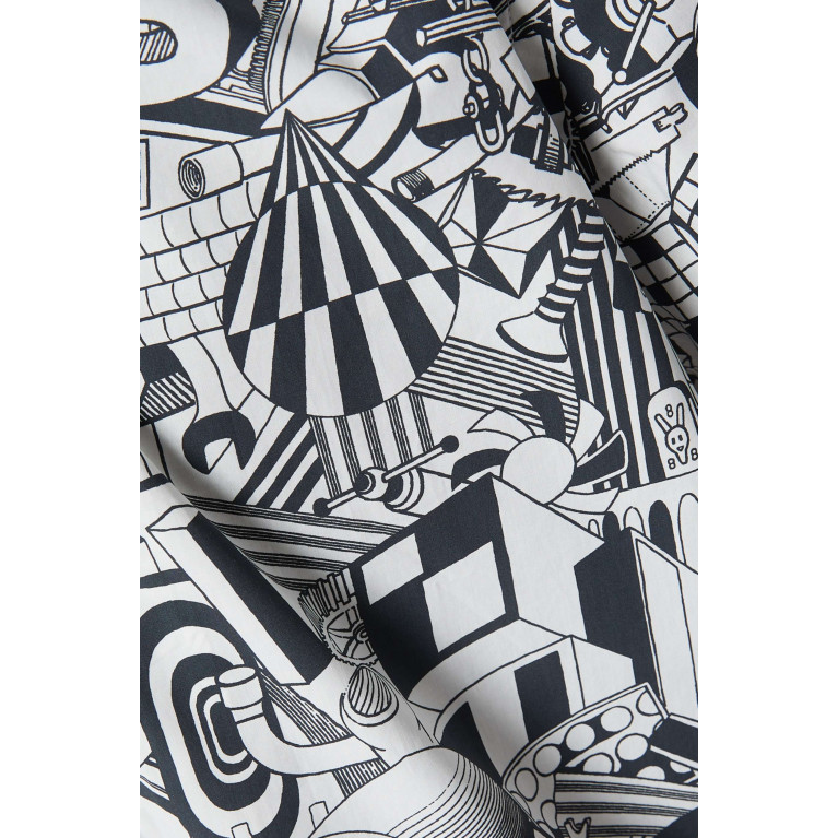 PS Paul Smith - All-over Print Shirt in Organic Cotton