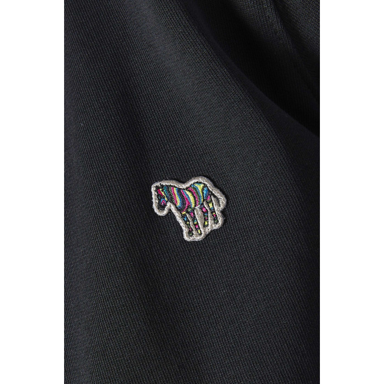 PS Paul Smith - Zebra Logo Bomber Jacket in Organic Cotton