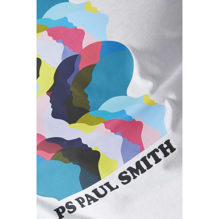 PS Paul Smith - Printed T-shirt in Cotton Jersey
