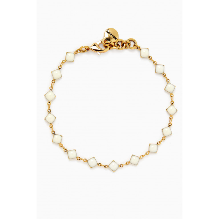 Mon Reve - August Anklet in Gold-plated Brass